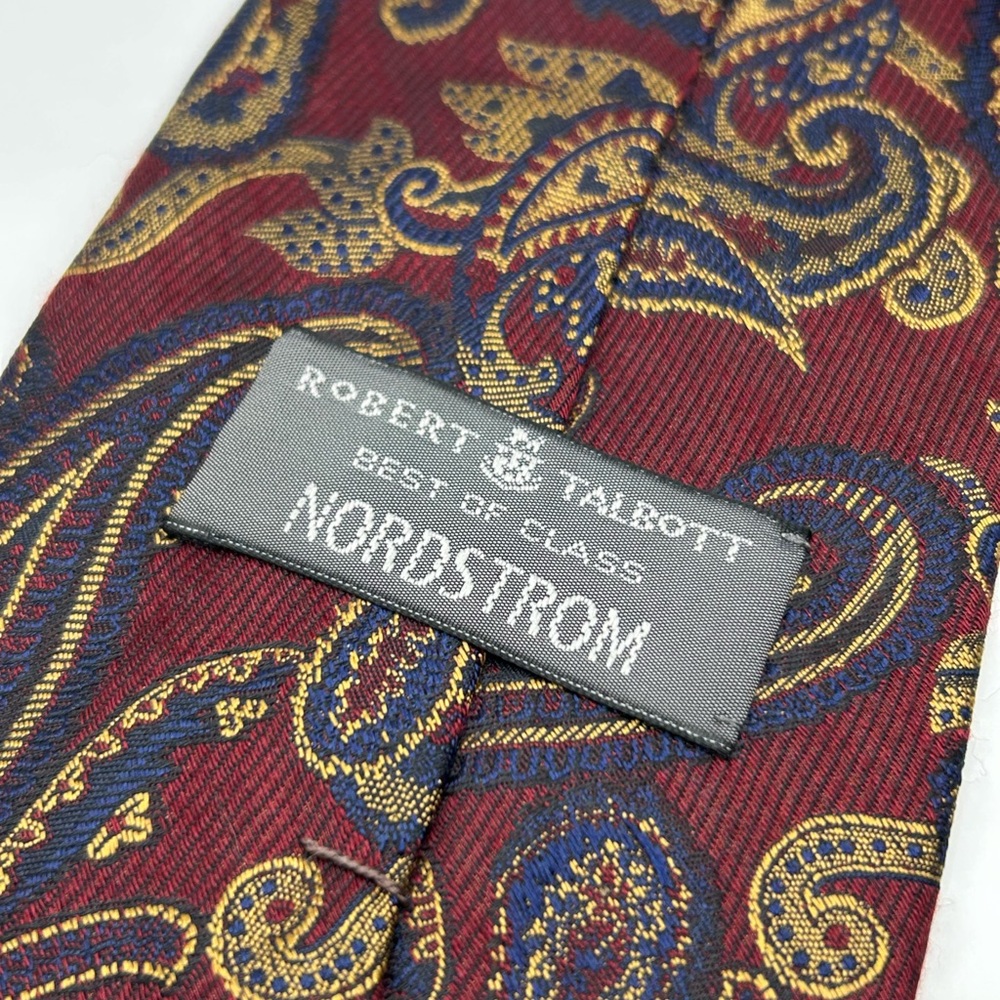 Robert Talbott cashmere Paisley Patterned Tie in … - image 3